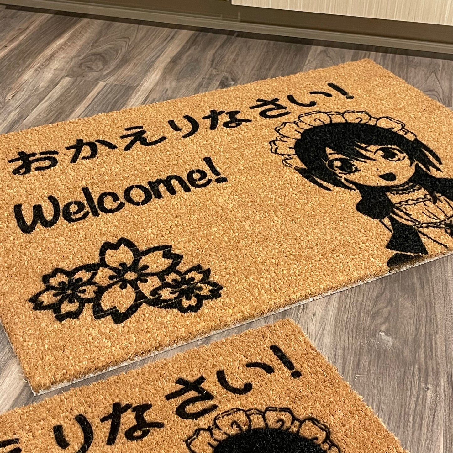 Anime Maid Welcome Mat