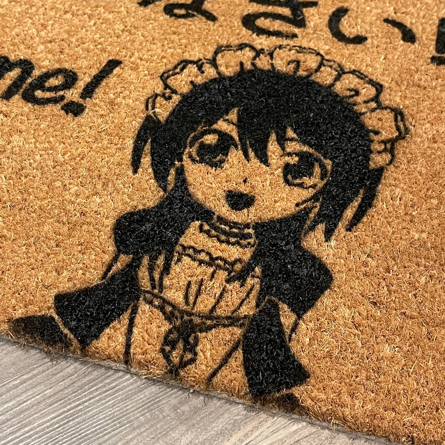 Anime Maid Welcome Mat