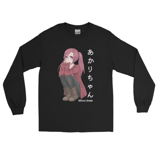 Akari-Chan Long Sleeve Shirt (Dark Mode)